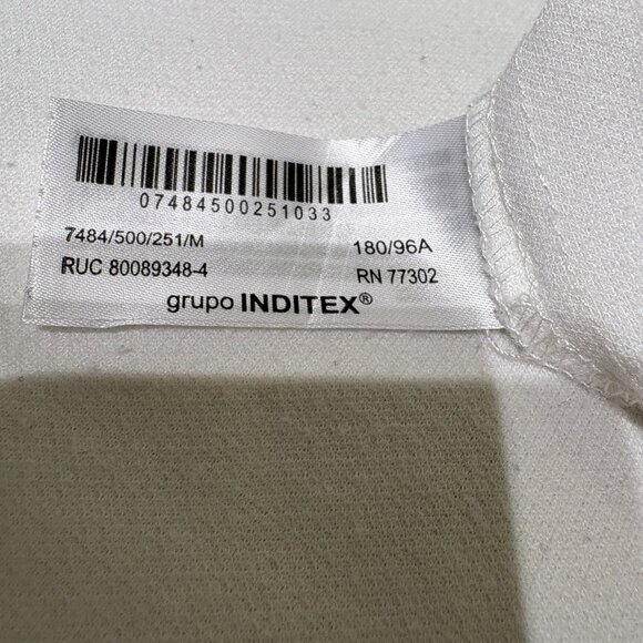 ZARA Textured Short Sleeve Overshirt - Picture 5 of 7